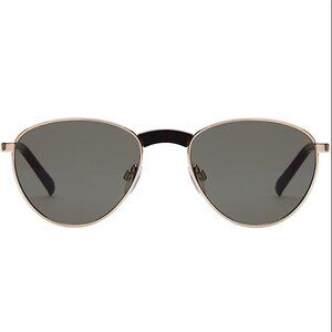LE SPECS “Hot Stuff” Edition Sunglasses (Black/Gold) - Unisex - NWT